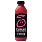 Innocent Super Smoothie Energise Strawberry, Cherry, Guarana & Flax Seeds 750ml