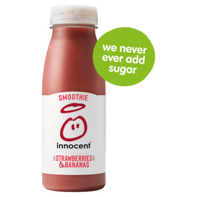 Innocent Strawberries & Bananas Smoothie 250ml