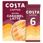 Costa Coffee Salted Caramel Latte Sachets Drinks 6 x 17g