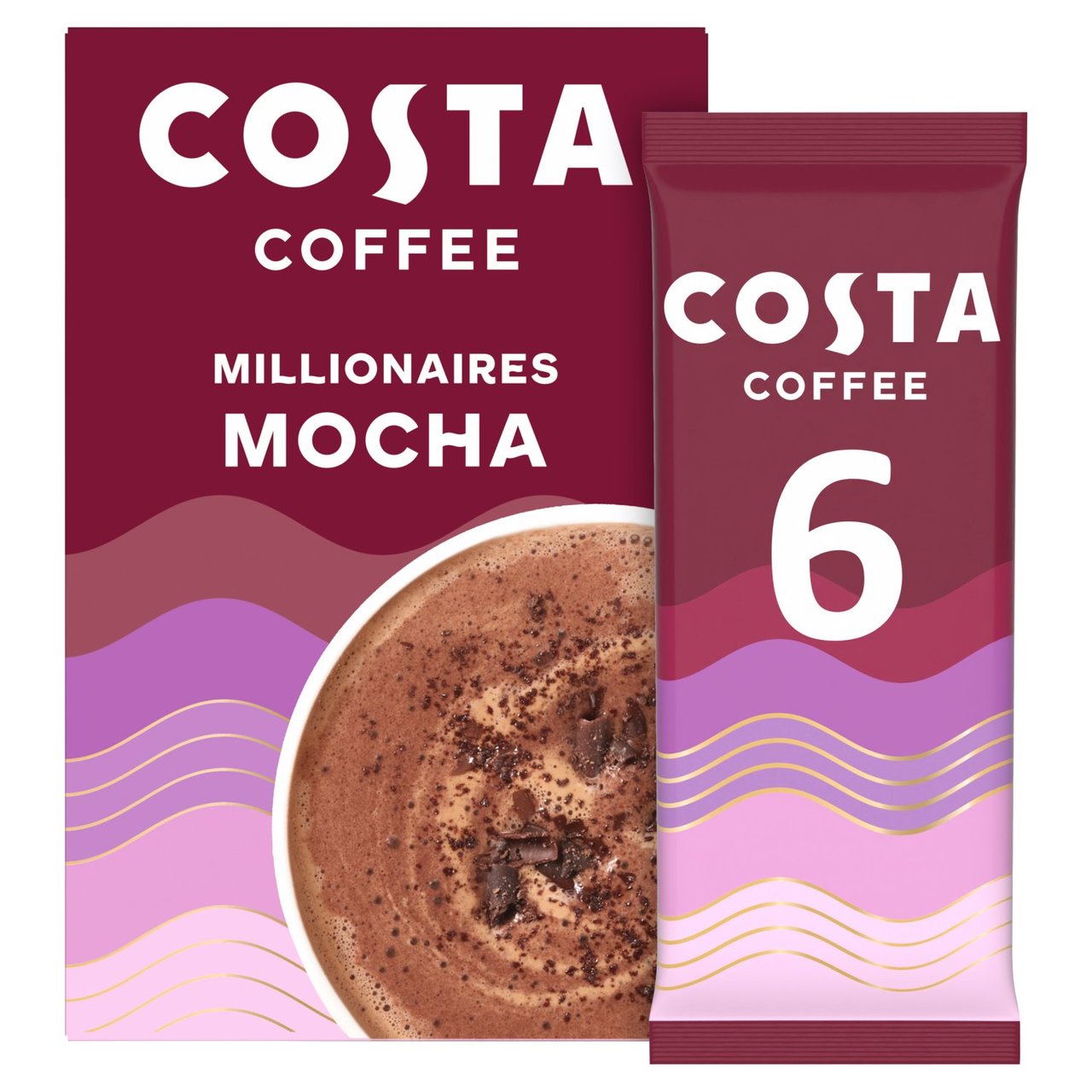 Costa RFA Millionaires Mocha 100% SG (x6 Sachets)