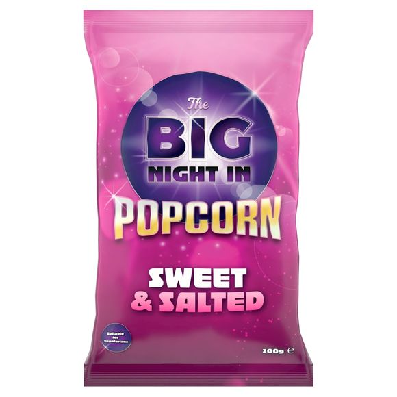 The Big Night In Popcorn Sweet & Salted 200g