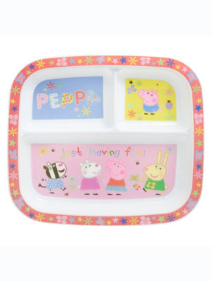 DNC Peppa Pig Divided Plate