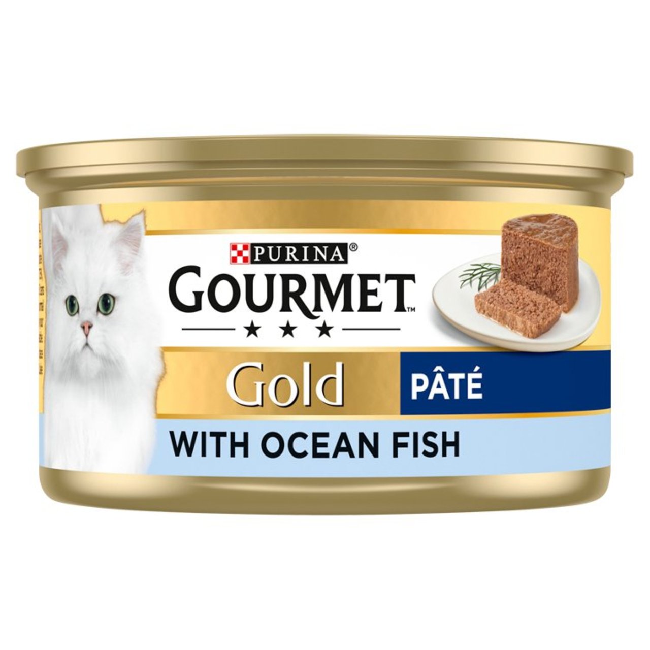 Gourmet Gold Pate Ocean Fish Wet Cat Food 