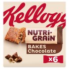 Kellogg's Nutri-Grain Bakes Chocolate Snack Bar 6x45g