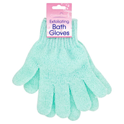 Pound Shop Cotton Tree Exfoliating Bath Gloves