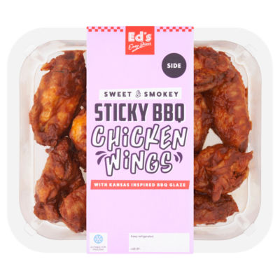 Ed's Easy Diner Sticky BBQ Chicken Wings 300g