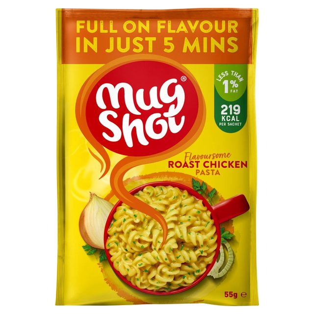 Mug Shot Roast Chicken Pasta Snack  55g