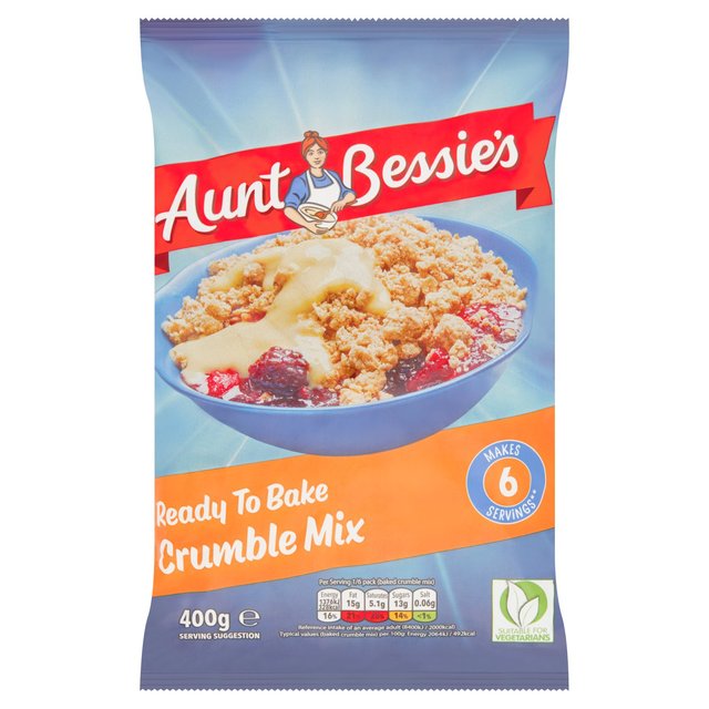 Aunt Bessies Crumble Mix       400g