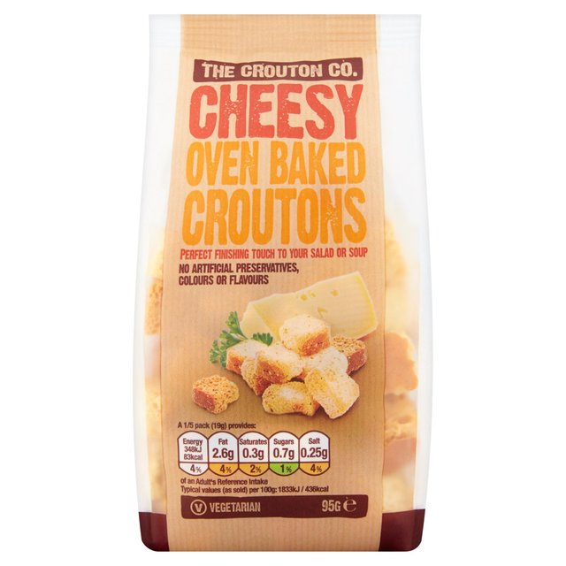 The Crouton Co.  Cheesy Oven Baked Croutons 95g