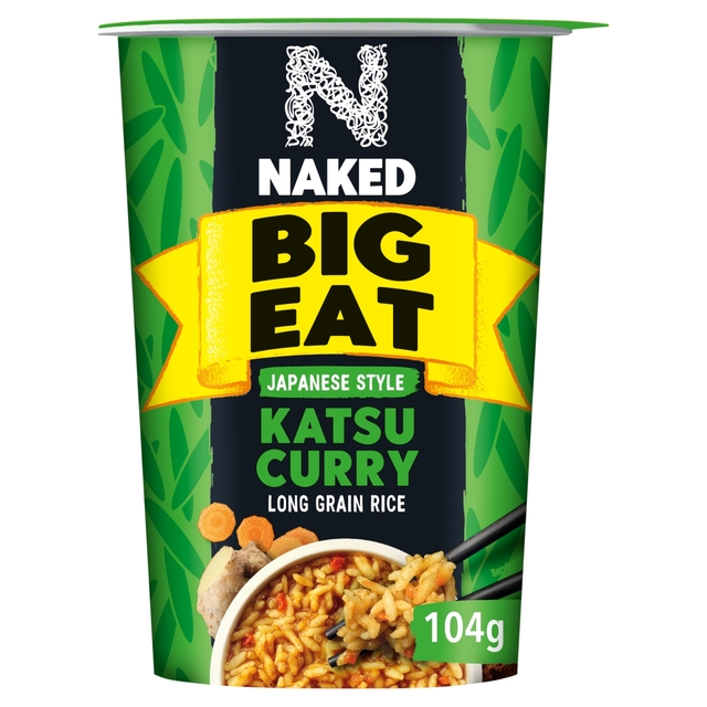 Naked Big Eat Rice Japanese Style Katsu Curry