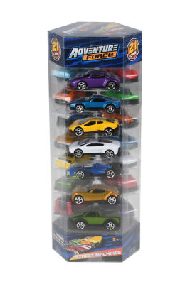 Adventure Force 21 Pack Tube Die-Cast Vehicles