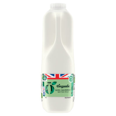 ASDA Organic Semi Skimmed Milk