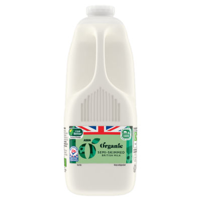 ASDA Organic Semi Skimmed Milk