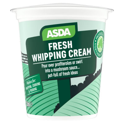 ASDA Fresh Whipping Cream 125ml