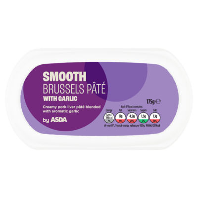 ASDA Smooth Brussels Pate with Garlic