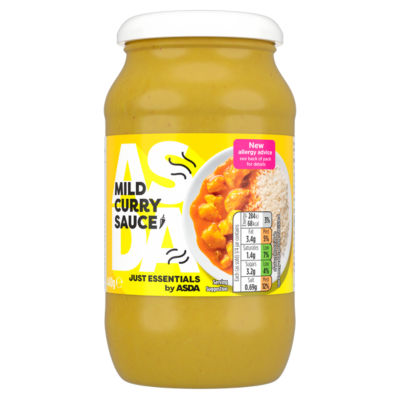 JUST ESSENTIALS by ASDA Mild Curry Sauce