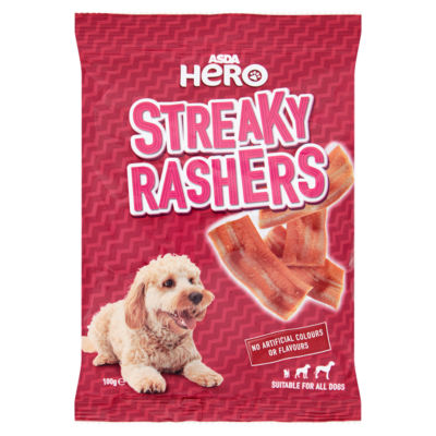 Hero by ASDA Streaky Rashers 100g