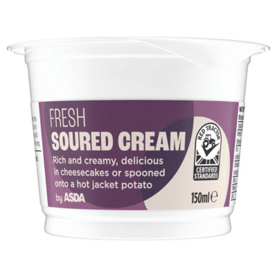 ASDA Fresh Soured Cream 150ml