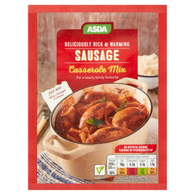 ASDA Sausage Casserole Mix 38g