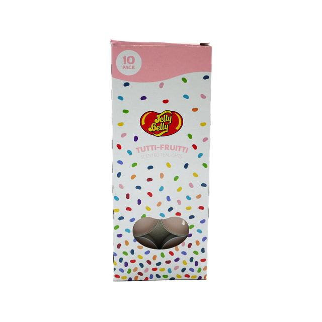 Jelly Belly Tutti Frutti Tealight Candles  10 per pack