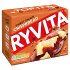 Ryvita Crispbread Sweet Onion Crackers 200g