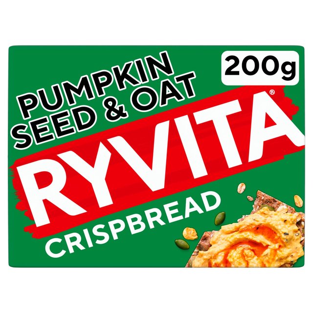 Ryvita Crispbread Pumpkin Seed & Oat Crackers