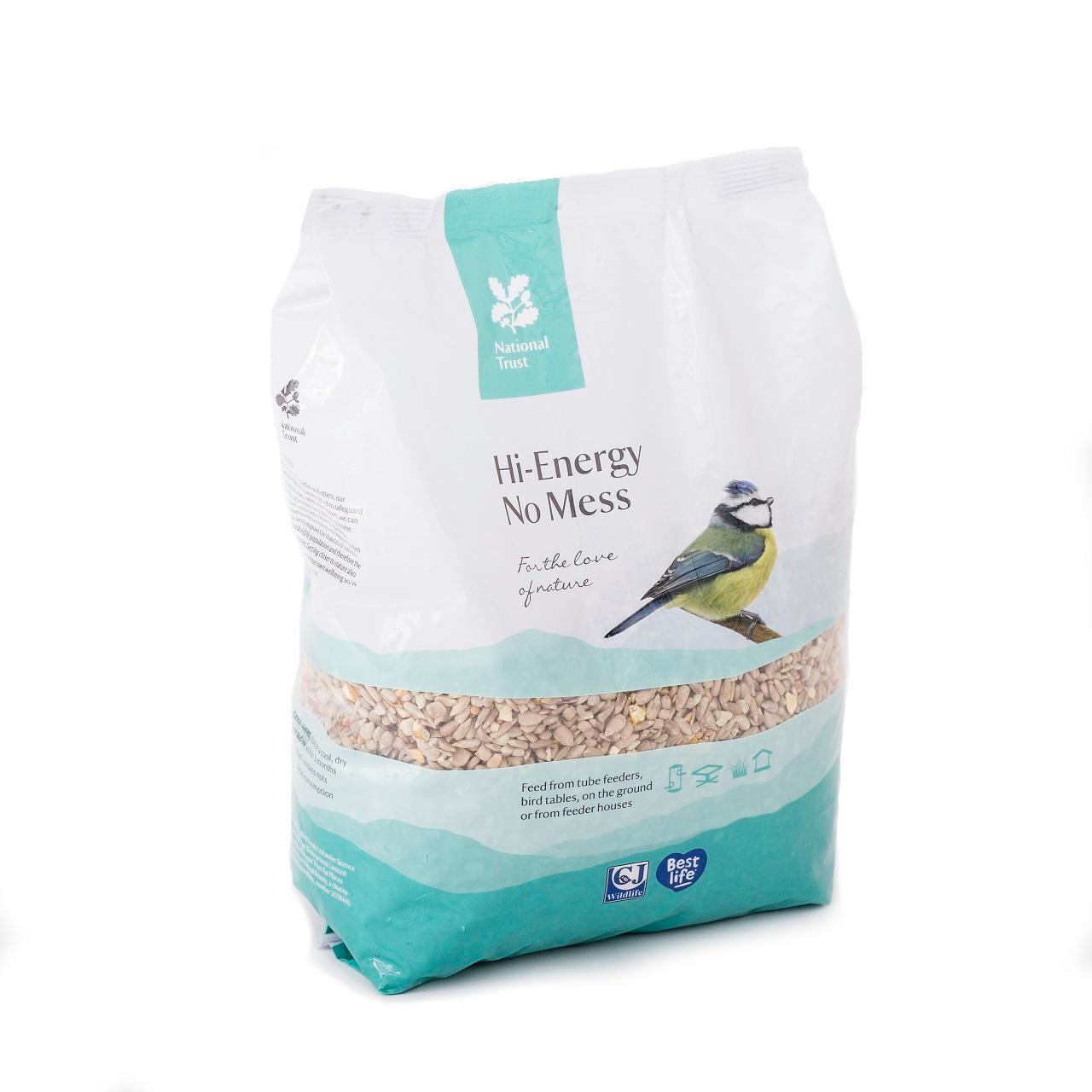 National Trust CJ Wildlife Hi-Energy No Mess Wild Bird Food