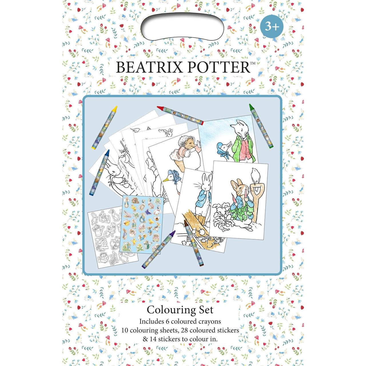 A4 Colouring Set World of Potter