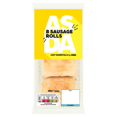 JUST ESSENTIALS by ASDA 8 Sausage Rolls