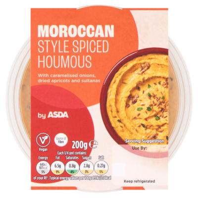 ASDA Moroccan Style Spiced Houmous