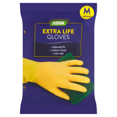 ASDA Thick & Strong Gloves Medium