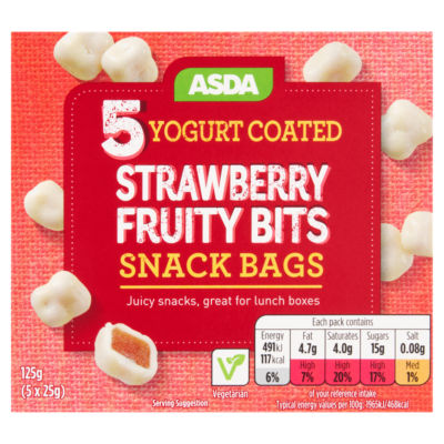 ASDA Strawberry Yogurt Pieces