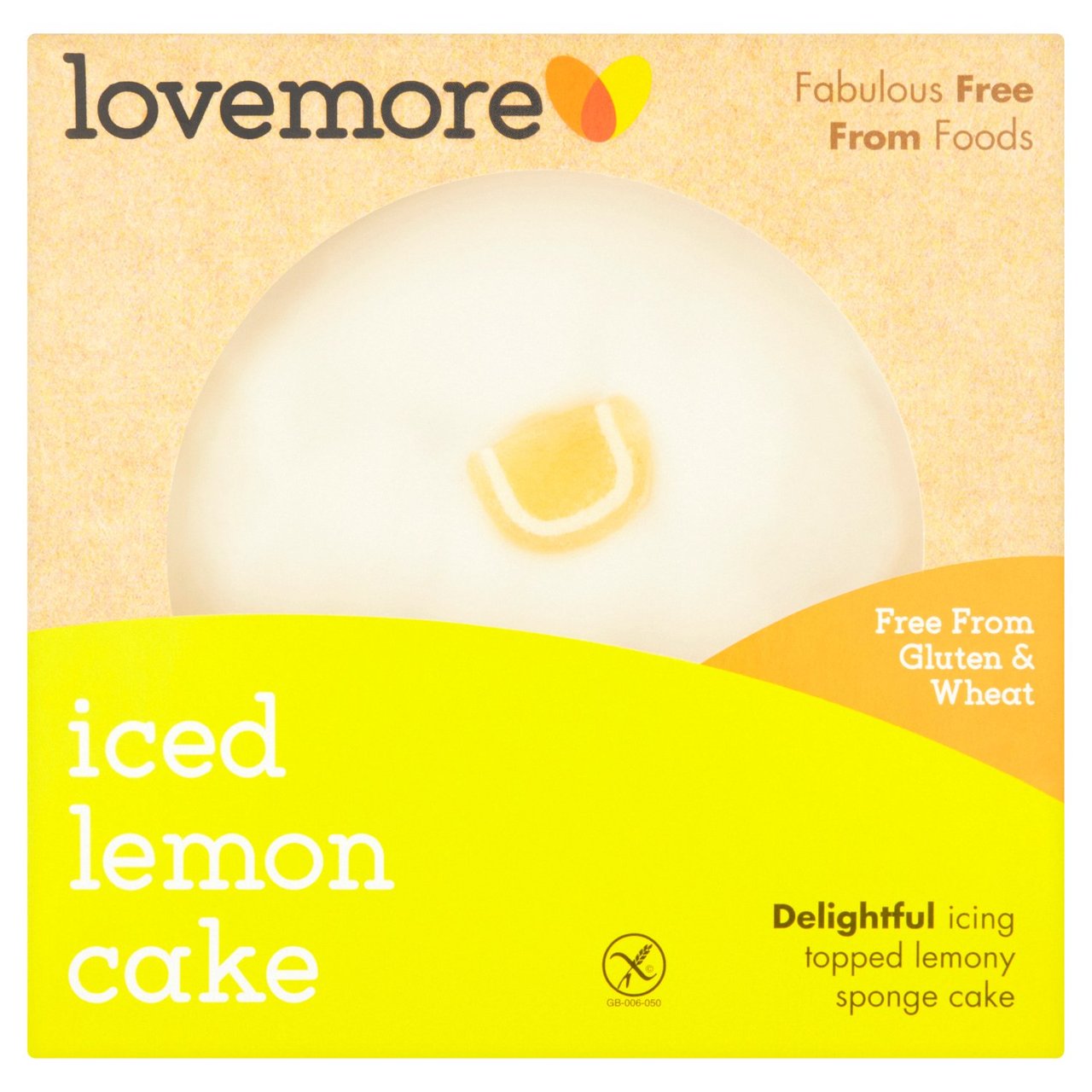 Lovemore Iced Lemon Cake