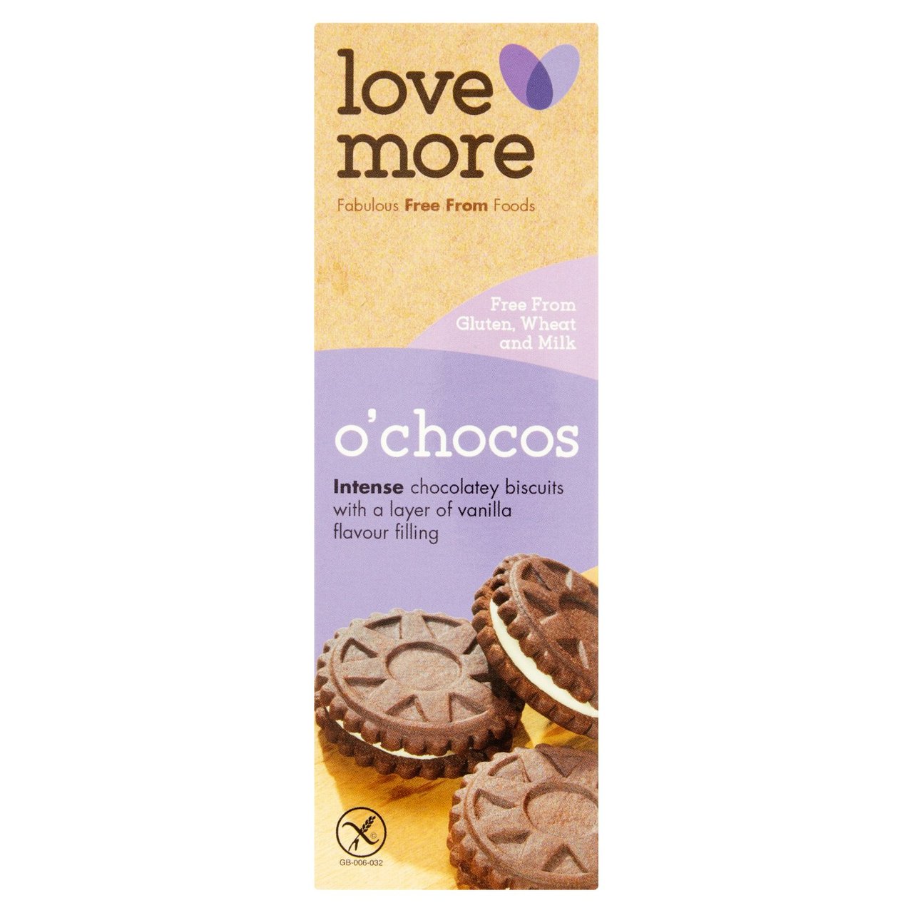 Lovemore Free From O'Choco Biscuits