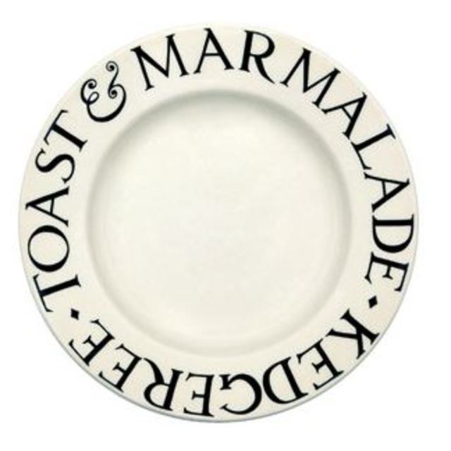 Emma Bridgewater Black Toast Plate 