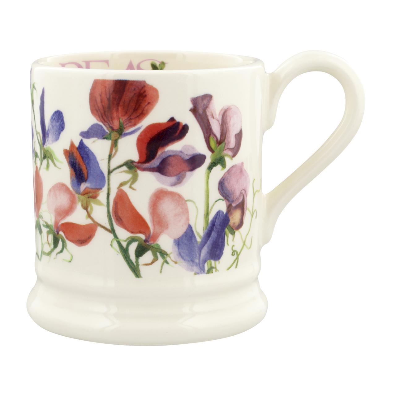 Emma Bridgewater Flowers Sweet Pea Multi 1/2 Pint Mug