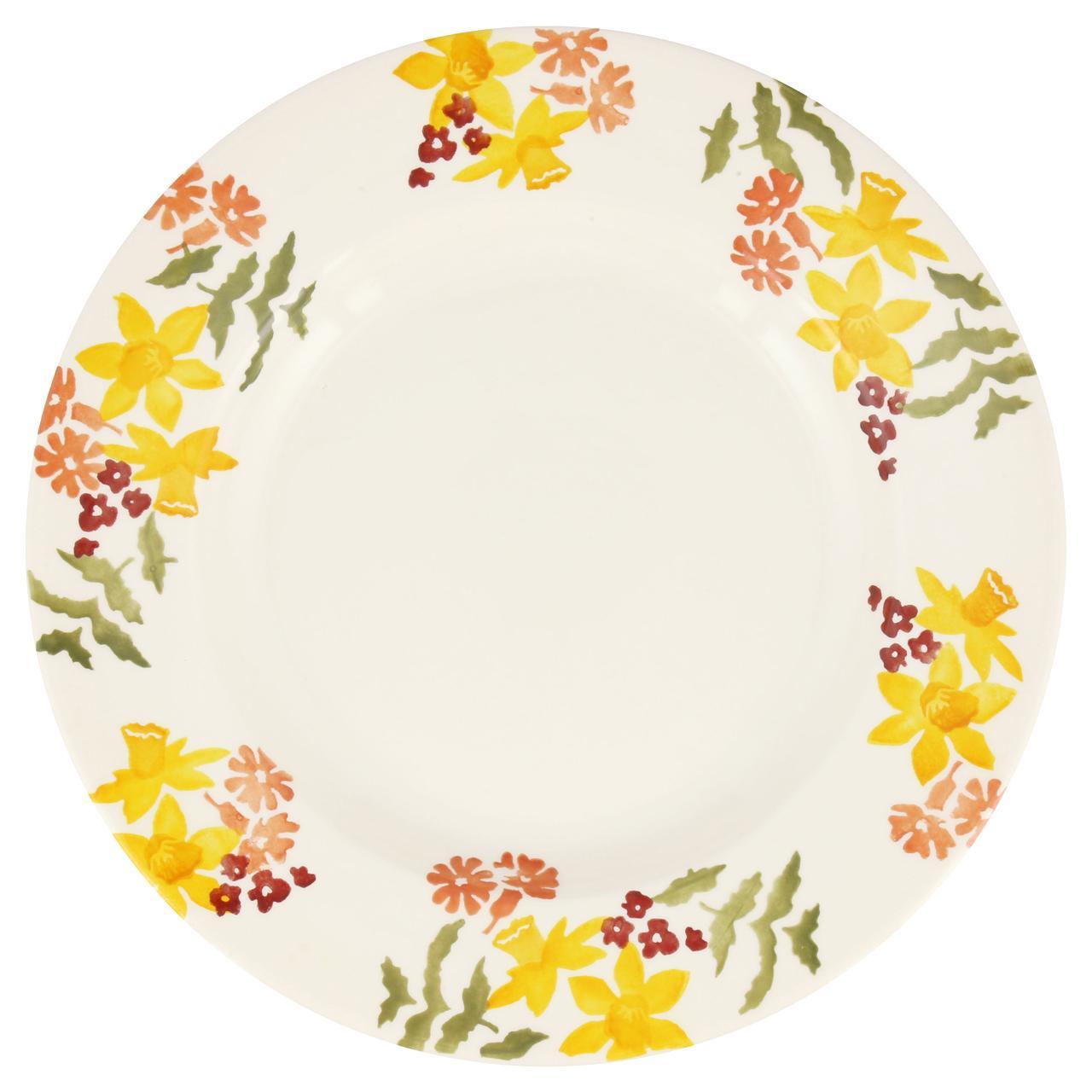 Emma Bridgewater Wild Daffodils 10 1/2 Inch Plate