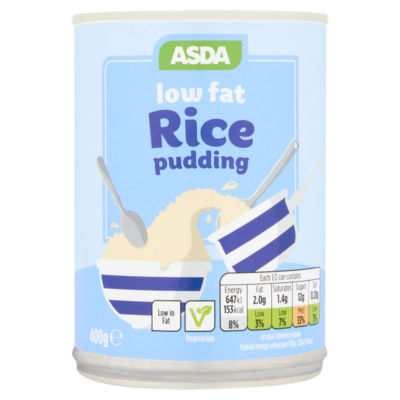 ASDA Classic Light Rice Pudding 400g