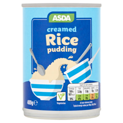 ASDA Classic Creamed Rice Pudding 400g