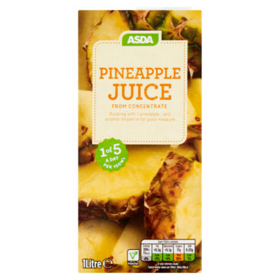 ASDA Pineapple Juice from Concentrate 1 Litre