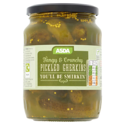 ASDA Pickled Gherkins 680g