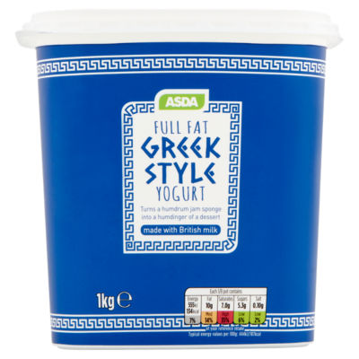 ASDA Creamy Greek Style Yogurt 1kg