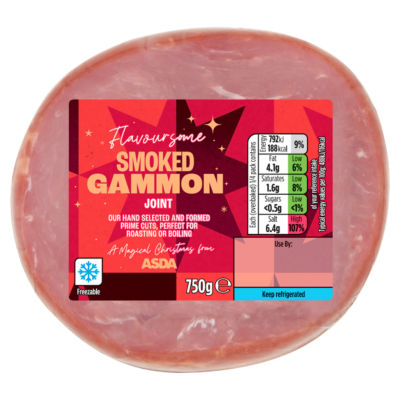 ASDA Flavoursome Smoked Gammon Joint