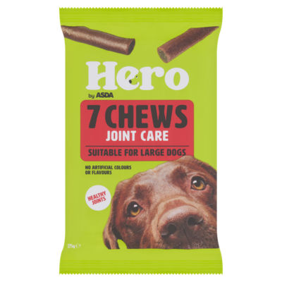 Hero by ASDA 7 Chews Joint Care Suitable For Large Dogs 175g