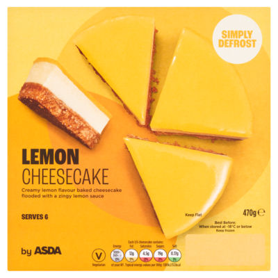 ASDA Lemon Cheesecake