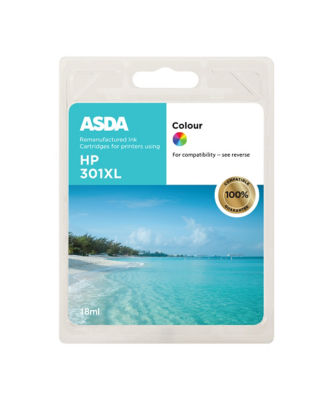 ASDA HP301XL Colour Ink Cartridge