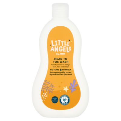 LITTLE ANGELS by ASDA Head to Toe Wash 500ml