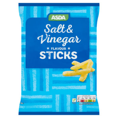 ASDA Salt & Vinegar Flavour Sticks 150g