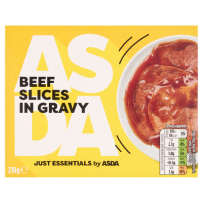 JUST ESSENTIALS by ASDA Beef in Gravy