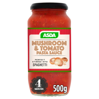 ASDA Tomato & Mushroom Pasta Sauce 500g